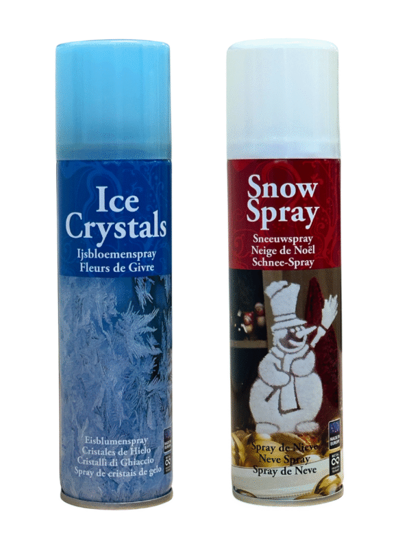 Ice Crystals & Snow Spray Set – 2 x 150ml